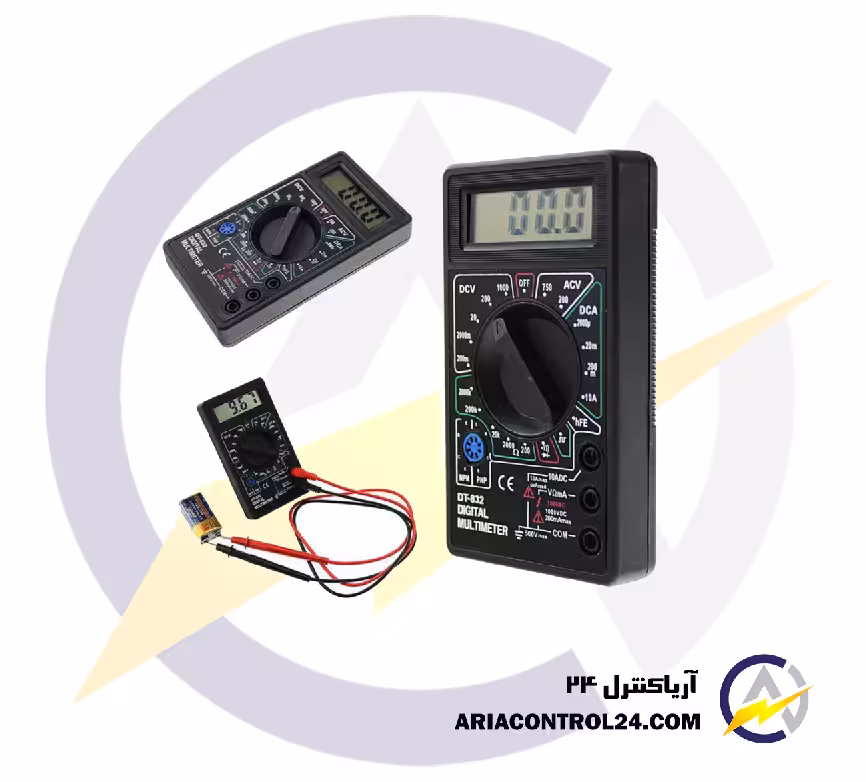 مولتی متر کتابی مدل DT-832