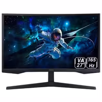 مانیتور گیمینگ خمیده سامسونگ مدل Odyssey G5 G55C سایز 32 اینچ