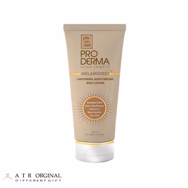 لوسیون بدن روشن کننده ملانو وست پرودرما proderma