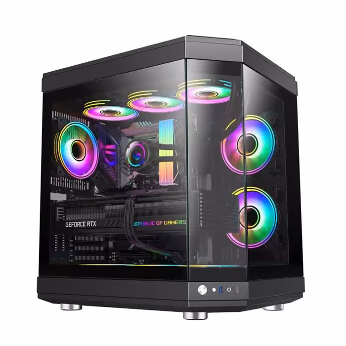 کیس گیم مکس مدل HYPE Black