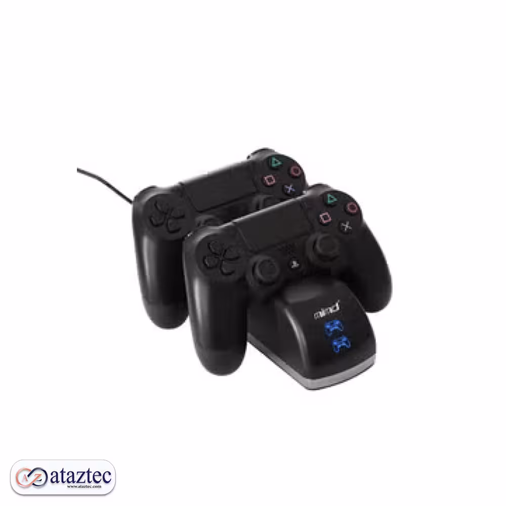 پایه شارژر دسته بازی پلی استیشن mimd-401 PS4 | شارژ سریع و همزمان دو دسته
