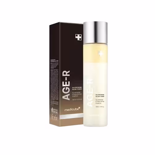 تونر مدی کیوب روشن کننده و جوانساز Medicube AGE-R Glutathione Glow Toner حجم 140 میل