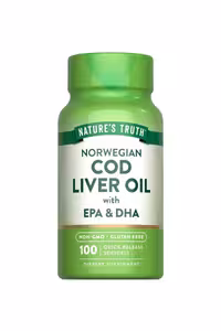 سافت ژل روغن کبد ماهی کاد نروژی Nature's Truth - بسته 100 عددی