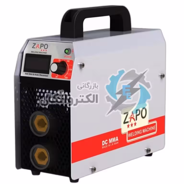 اینورتر جوشکاری 200 آمپر A-200DC-R1C زاپو با متعلقات