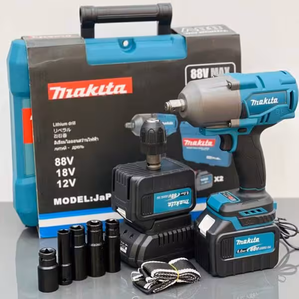 بکس شارژی دو کاره 1200 نیوتون ماکیتا مدل 1200N