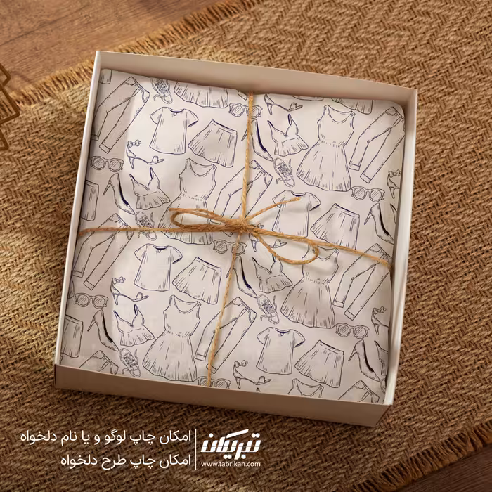 کاغذ پوستی پوشاک زنانه