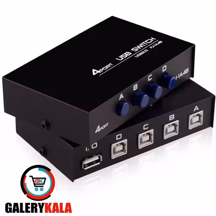 هاب سوئیچ 4 پورت پرینتر رویال مدل 1A4B