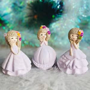 مجسمه دختر برفی پرنسسی کد 533