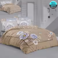 سرویس لحاف روتختی 2 نفره چاپی تنسل برند ترکاز(Turkaz) کد 2079
