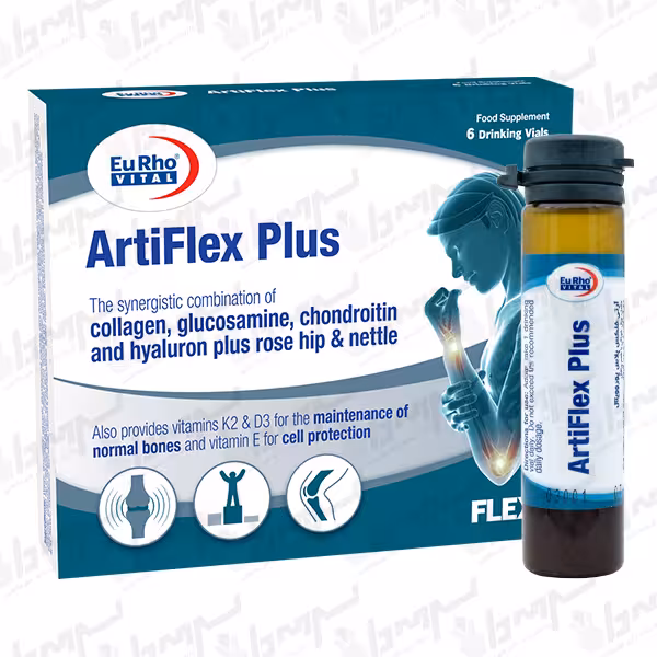 ویال خوراکی آرتی فلکس پلاس یوروویتال 6 عدد