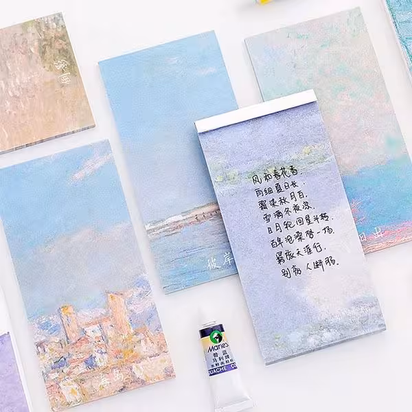 یادداشت روزانه طرح منظره Nature Daily Notes