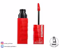 رژ لب مایع سوپر استی میبلین VINYL INK رنگ RED-HOT شماره 25