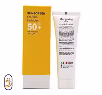 کرم ضد آفتاب بی رنگ فاقد چربی SPF 50 درمالوگ