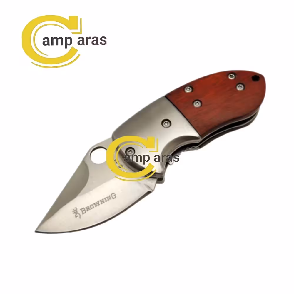 مینی چاقوی جیبی تاشو برونینگ BROWNING - کمپ آراس