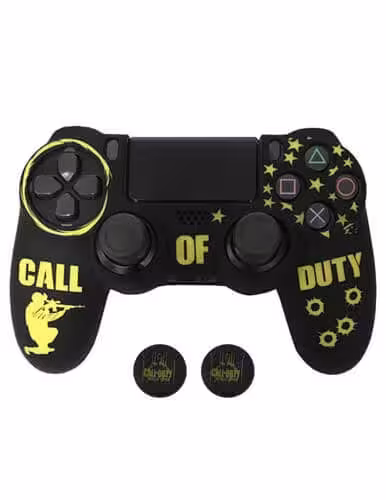 محافظ دسته PS4 طرح Call Of Duty بهمراه محافظ آنالوگ