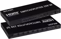 اسپلیتر HDMI 2*8 4K لمونتک