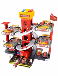 اسباب بازی پارکینگ طبقاتی آتش‌نشانی