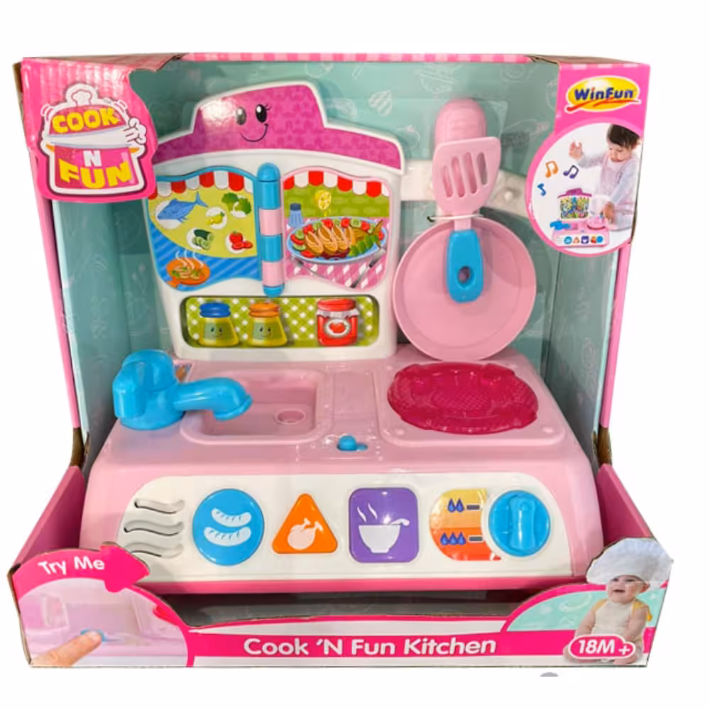 ست آشپزخانه کودک Win Fun My Cook Master Kitchen