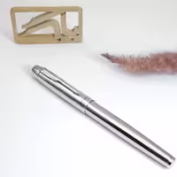 پارکر خودنویس کروم براق آی ام Parker IM Shiny chrome Fountain Pen