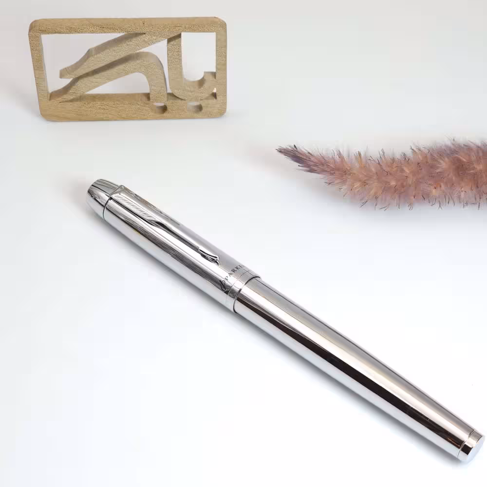پارکر خودنویس کروم براق آی ام Parker IM Shiny chrome Fountain Pen