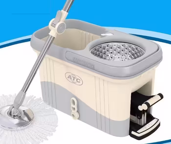 ست سطل و زمین شوی ای تی سی مدل a145 کرم