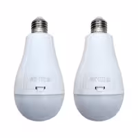 لامپ اضطراری مدل هوشمند کد CK-8039 20W مجموعه 2 عددی