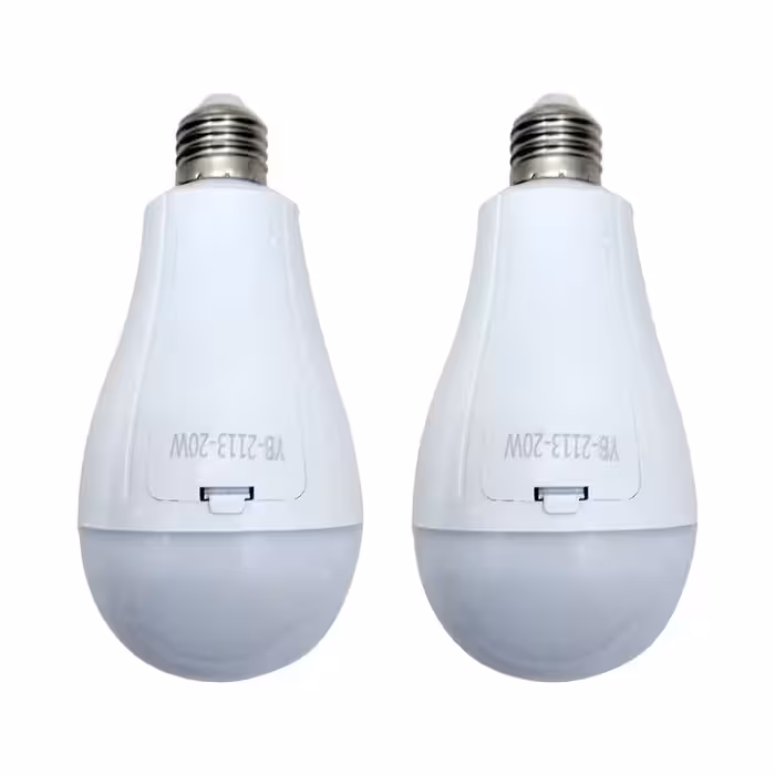 لامپ اضطراری مدل هوشمند کد CK-8039 20W مجموعه 2 عددی