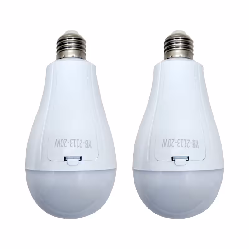 لامپ اضطراری مدل هوشمند کد CK-8039 20W مجموعه 2 عددی