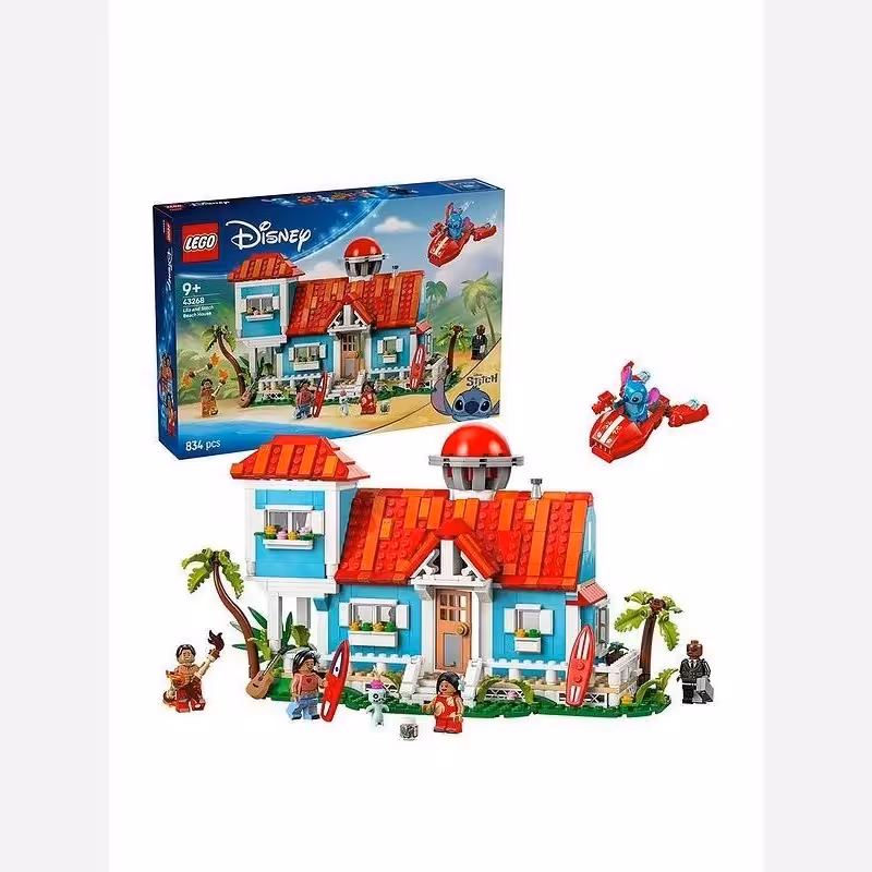 لگو Disney classic Lilo and Stitch beach house