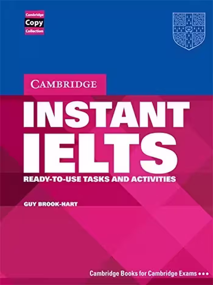 کمبریج اینستنت آیلتس | کتاب انگلیسی Cambridge Instant IELTS