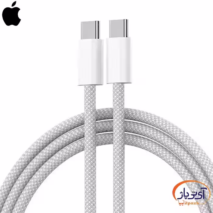 کابل شارژ اورجینال آیفون 15کنفی 60وات