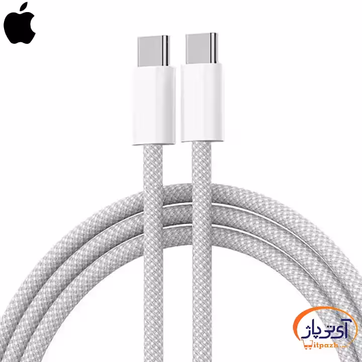 کابل شارژ اورجینال آیفون 15کنفی 60وات