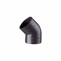 زانو 45 درجه چسبی upvc ویسپار