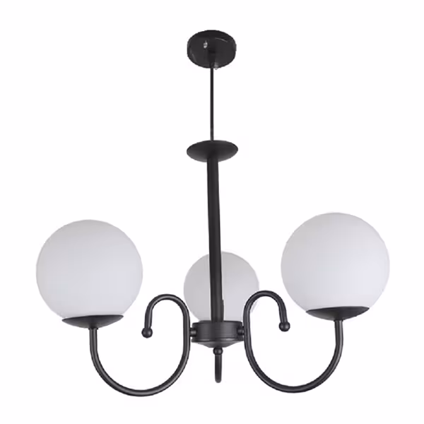 لوستر سه شعله چشمه نور مدل A1219/3