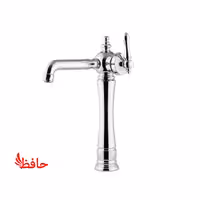 شیر روشویی پایه بلند سمپو مدل نویان کروم
