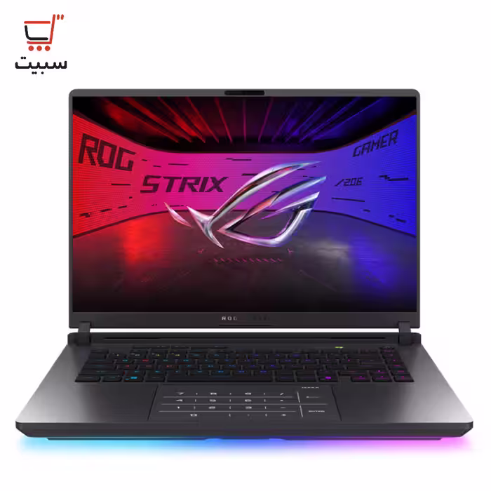 لپ تاپ 16 اینچی گیمینگ ایسوس مدل ROG Strix G16 2025 G615LM Ultra 9 275HX 64G 1T SSD 8G RTX 5060 WUXGA