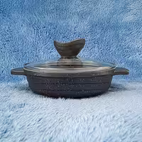 تابه 2 دسته گرانیتی سایز 18 پیلو PILAU خاکستری ارسال رایگان