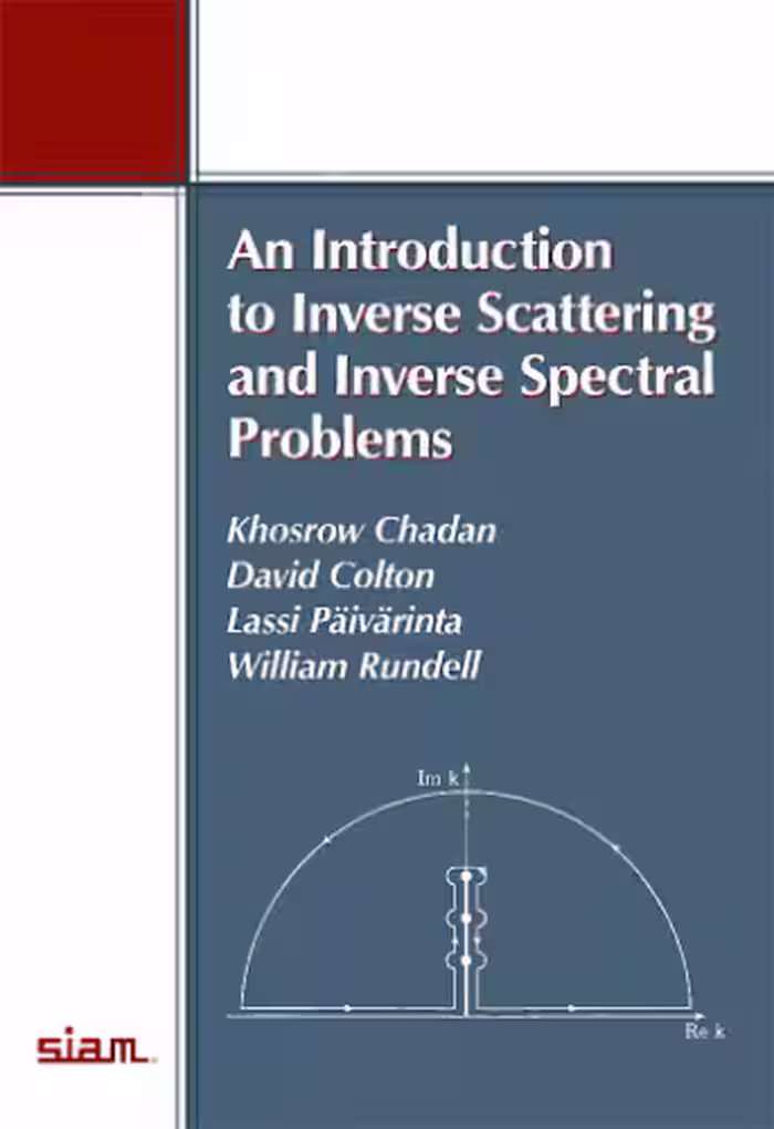خرید و دانلود نسخه کامل کتاب An introduction to inverse scattering and inverse spectral problems