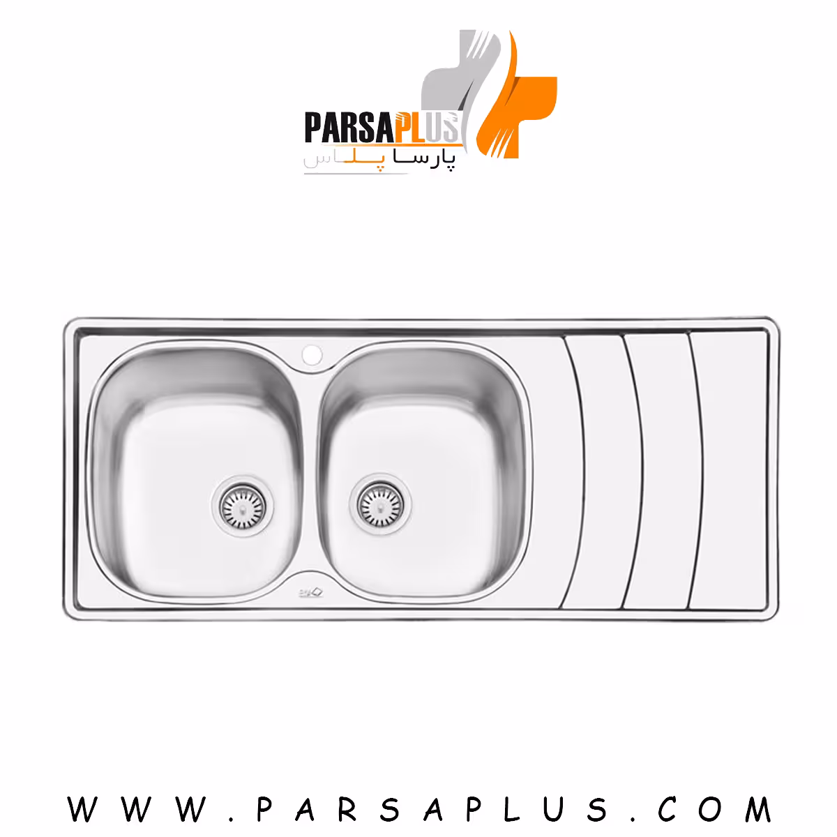 سینک توکار ایلیا استیل مدل 2044