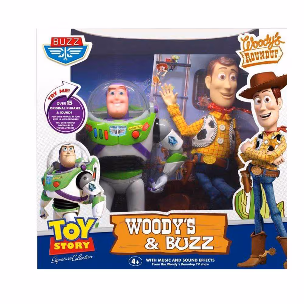 عروسک وودی و بازلایتر سری Toy Story کد 8113