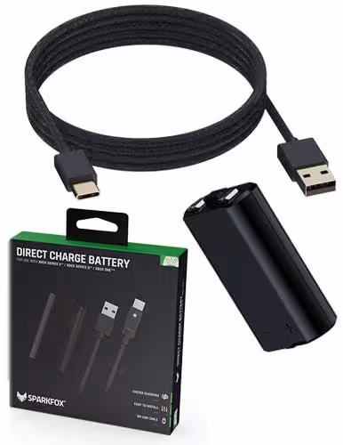 پک کابل و باتری ایکس باکس اسپارک فاکس w20x511 جدید