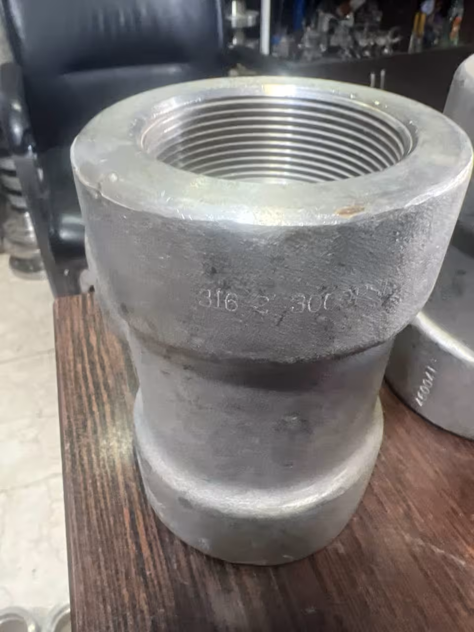 سه راه مساوی    دنده  سایز 2  اینج کلاس 3000 از جنسSA182F316/316L