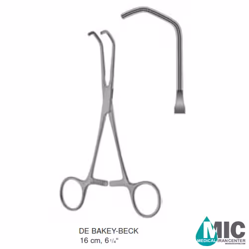 وسکولار کلمپ آتروماتیک دی باکی-بک(DE BAKEY-BECK)