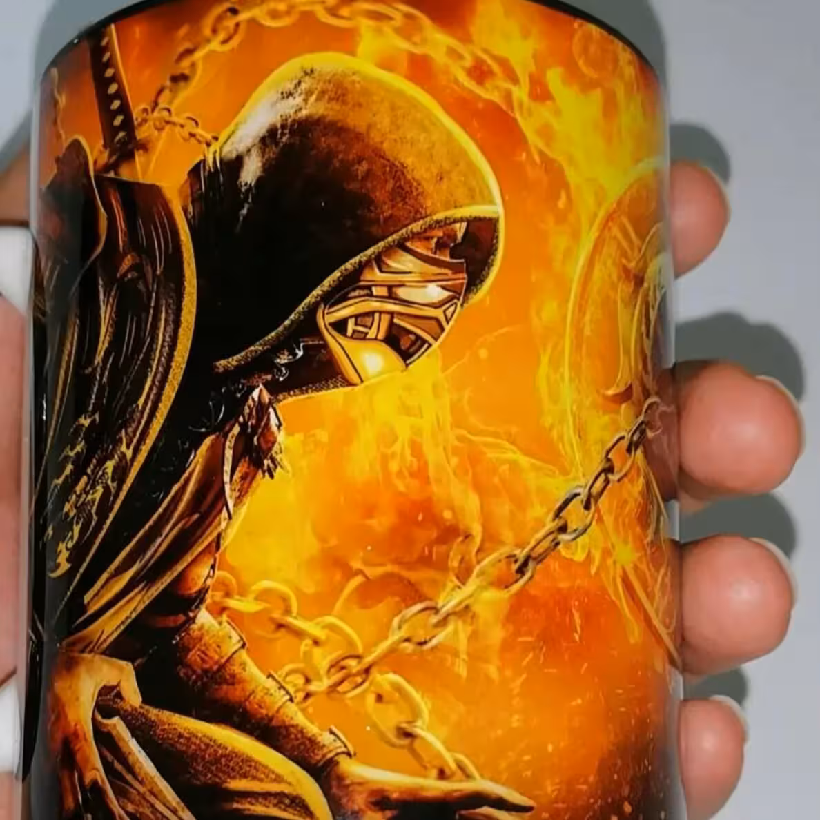 ماگ معمولی گیمینگ مورتال کامبت  اسکورپین  و ساب زیرو   ( mortal kambat )