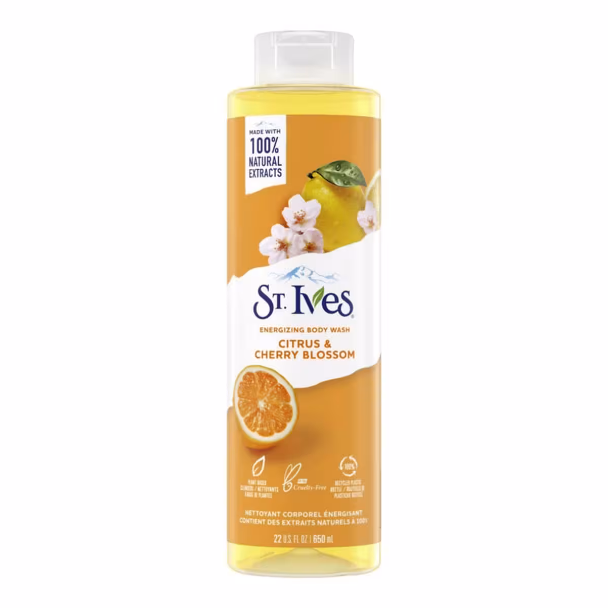 شامپو بدن سنت ایوز مدل لیمو و شکوفه گیلاس 650ml