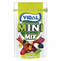 پاستیل بدون گلوتن اسپانیایی ویدال Vidal Jelly Mini Mix مدل میکس 180 گرم