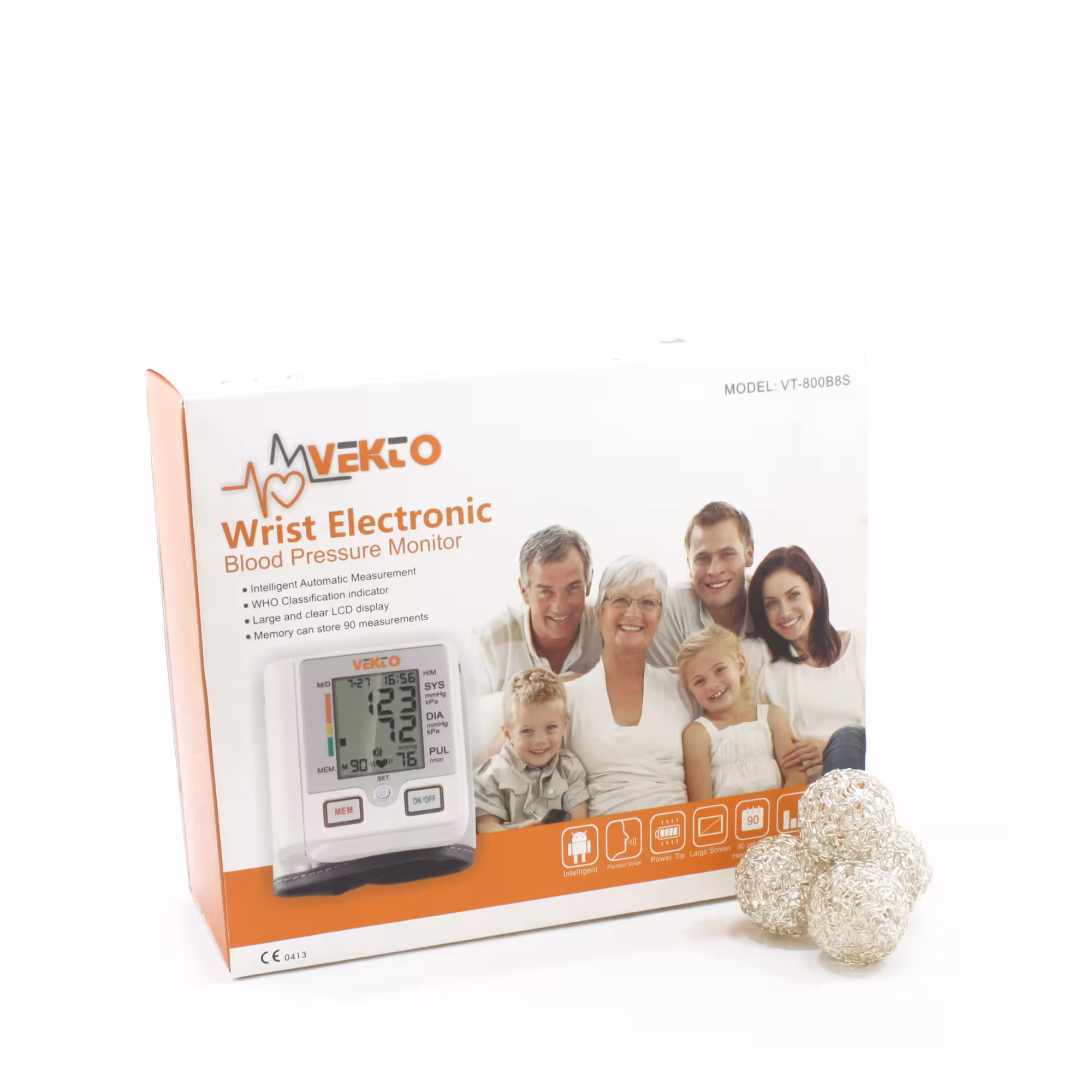 فشارسنج مچی وکتو VT-800B8S