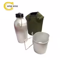 قمقمه سفری نظامی 1200 میلی لیتر مدل F80 - کمپ آراس