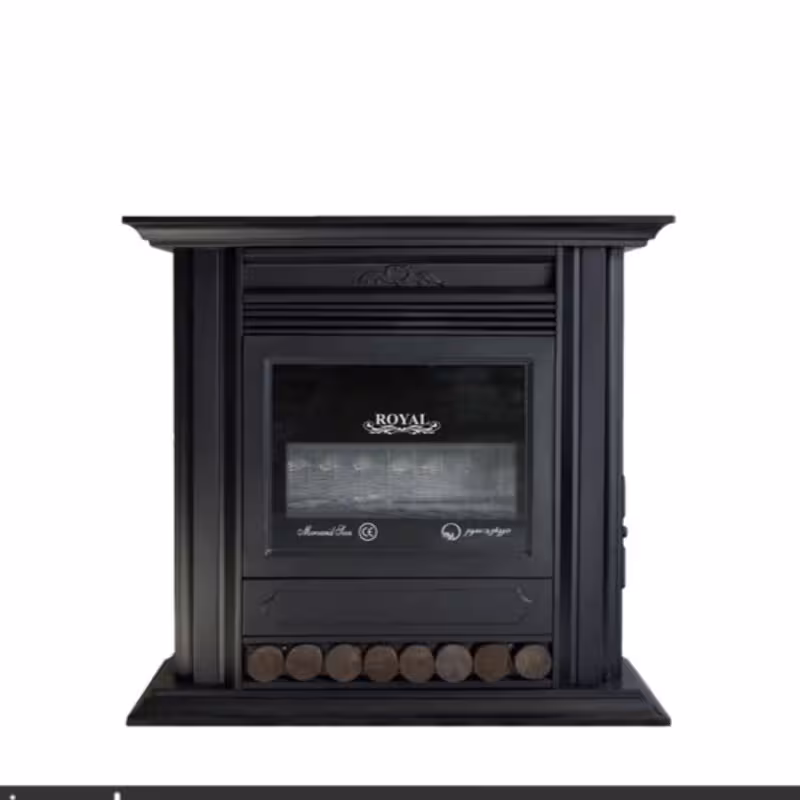 بخاری گازی 25000 مروارید سوز طرح شومینه رویال