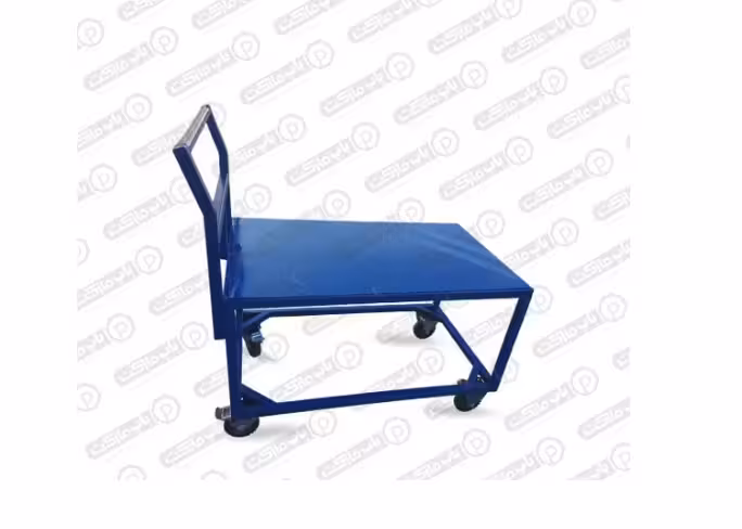 گاری 100 در 60 با چرخ دایکاست 15 سانتی به سفارش مشتری